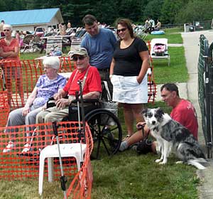 Dan, Mojo, Pete, Lisa, Leona and Jerry Compagna